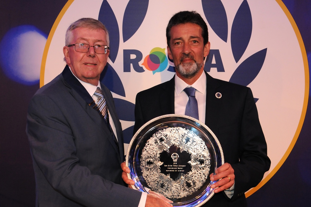 ROSPA INTERNATIONAL SECTOR AWARD 2018 PRESENTED TO COO